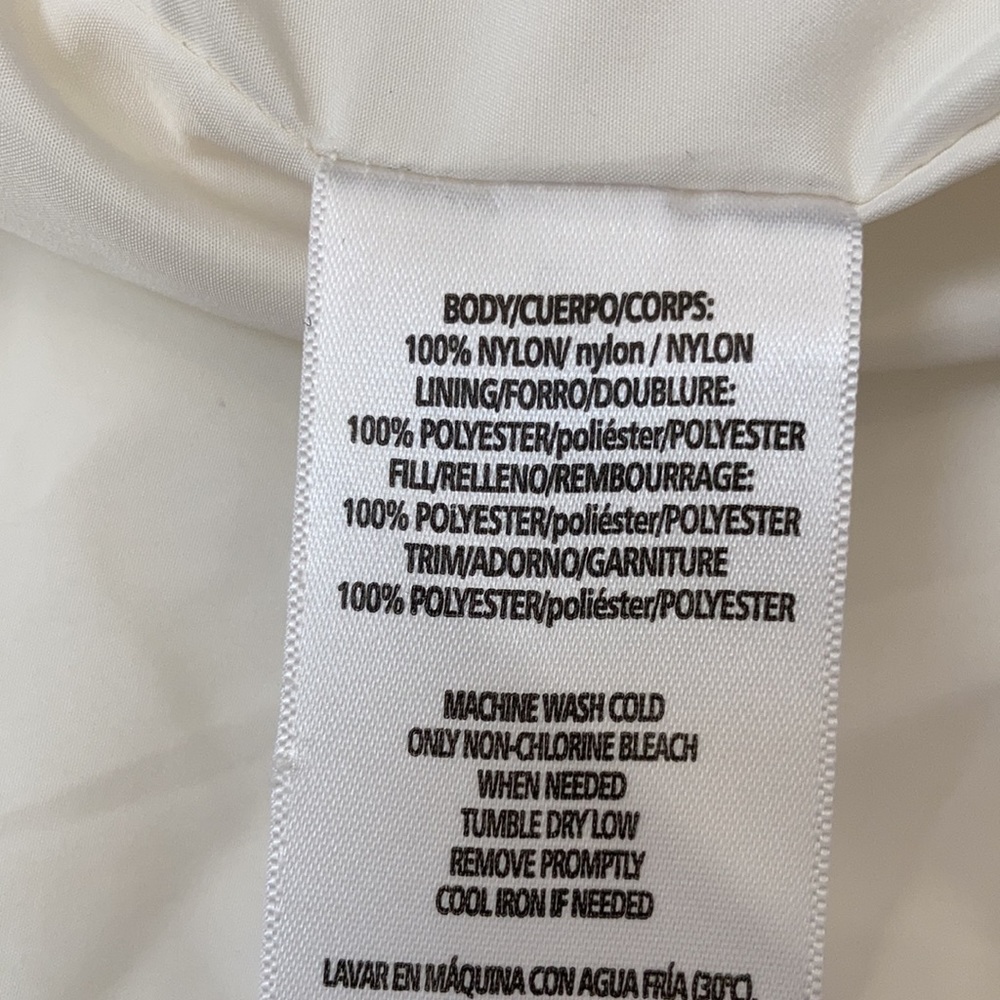 Calvin Klein Performance Off White Zip Vest Large - Picture 9 of 15